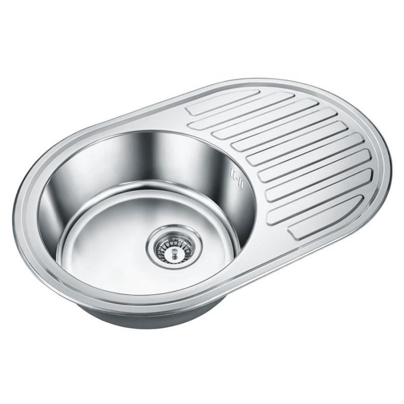 Мойка для кухни EMAR Steel хром 7750