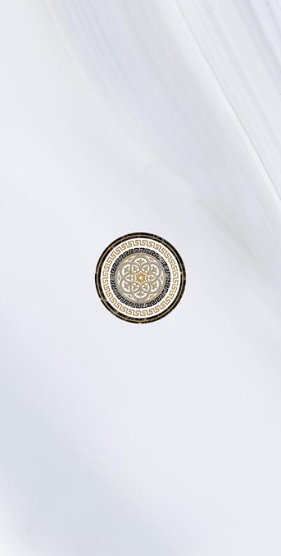 

Керамическая плитка Gayafores Opal Inserto Vesta Perla декор 34x67