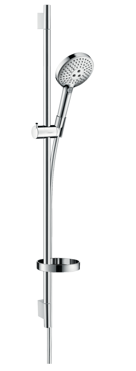 

Душевой набор Hansgrohe Raindance Select S 120 со штангой 90 см и мыльницей 26631000