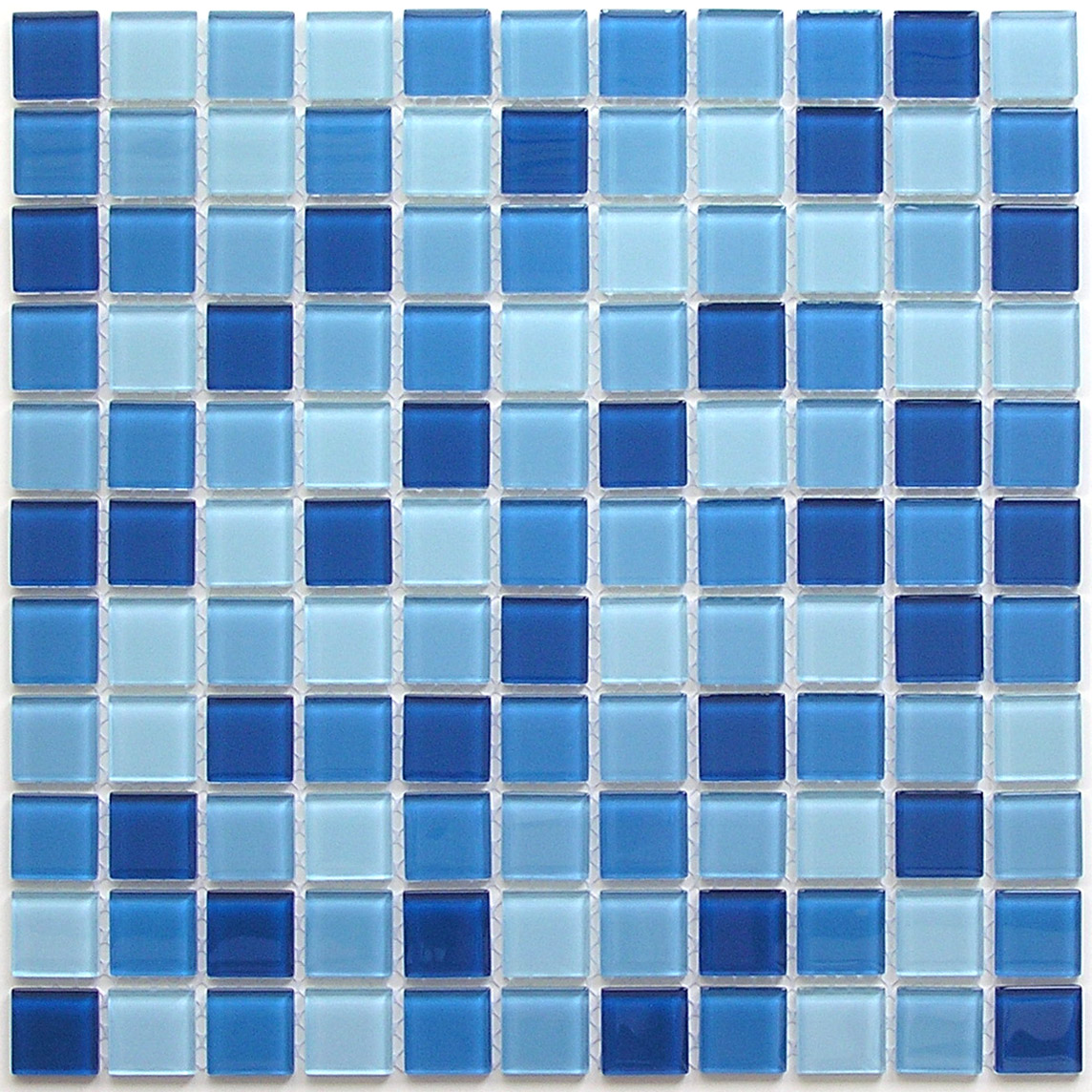 

Стеклянная Мозаика Bonaparte Navy Blue (4x25x25) 30x30