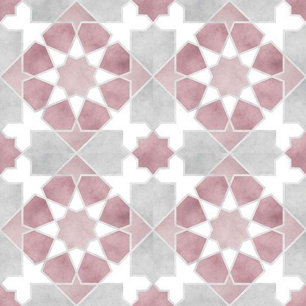 Керамическая плитка Kerlife Rabat Pink настенная 45x45