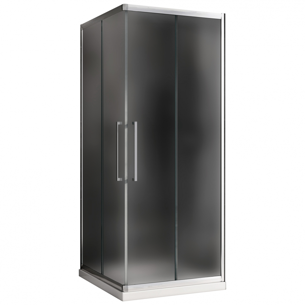 Душевой уголок ABBER Schwarzer Diamant 1950x800x800 (матовое стекло) хром AG02080MH