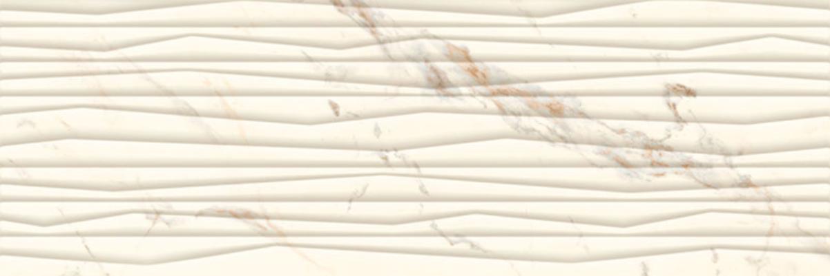 Керамическая плитка Paradyz Serene Bianco Struktura Rekt настенная 25x75