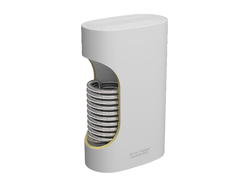 Royal Thermo Бойлер косвенного нагрева AQUATEC INOX RTWX-F 100.1 настенный сухой ТЭН