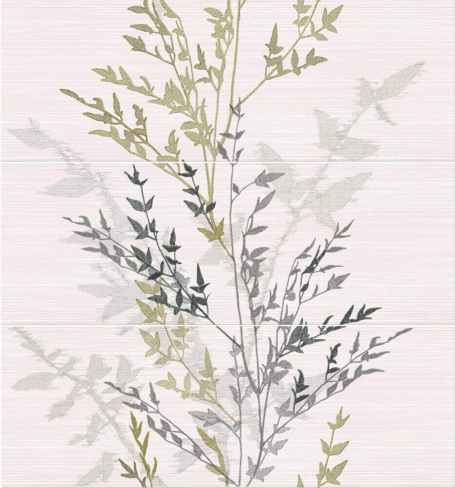 

Керамическая плитка Keraben Fresh Decor Nippon (set 3 pz) Beige панно 70x75