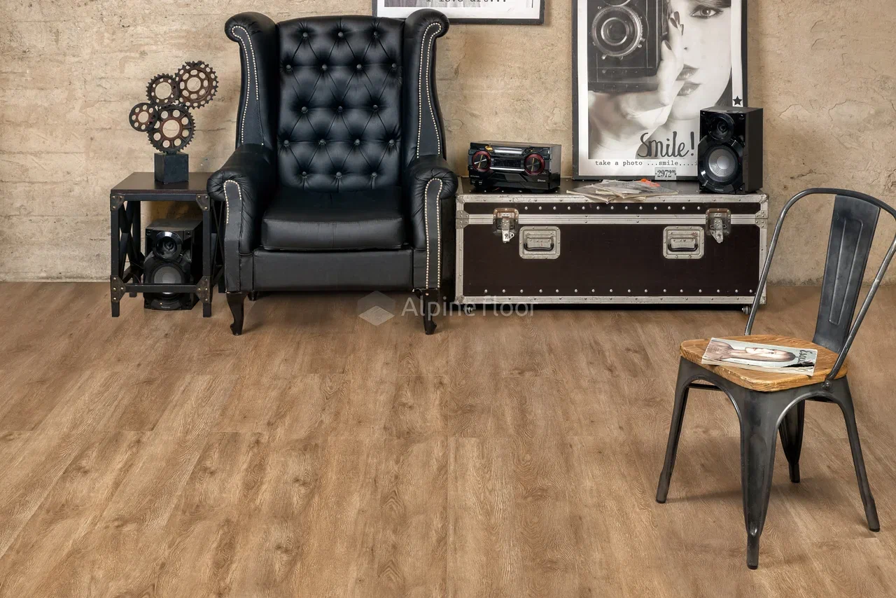 Кварцвиниловая плитка Alpine Floor Grand Sequoia LVT Eco11-1002 Макадамия