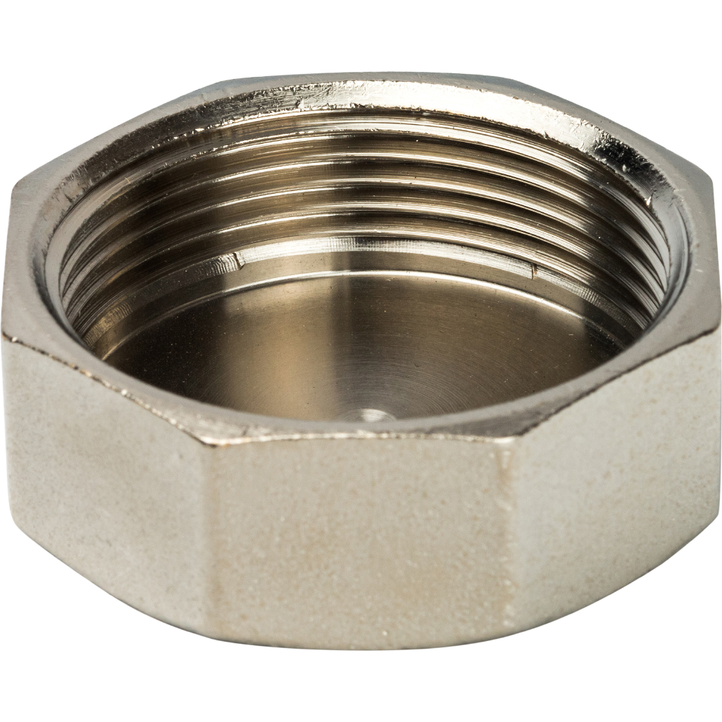 

STOUT Заглушка ВВ 1 1/2" никелированная