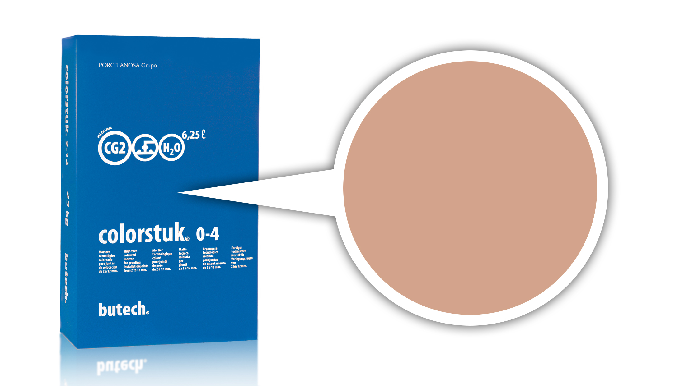 

Затирка Butech Colorstuk N Caramelo (5 кг)