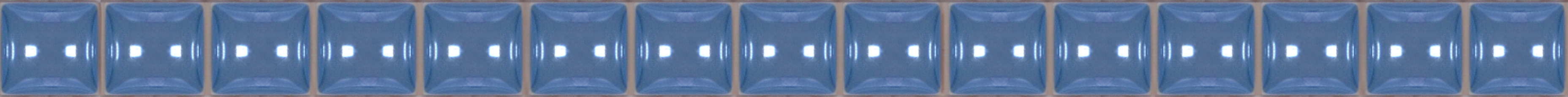 

Керамическая плитка Ceramica Classic Страйпс Бусинка бордюр синий 1,3х20