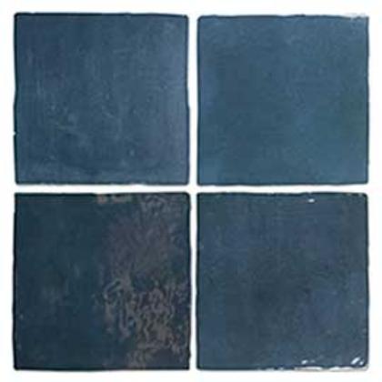 Керамическая плитка DNA Tiles Flash Cobalt настенная 13x13