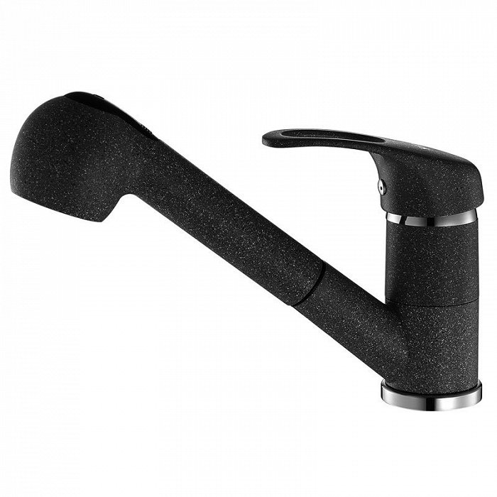 

Смеситель для кухни IDDIS Alborg P черный AP1BB0Gi05