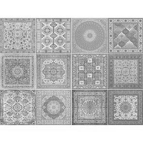 

Керамогранит Aparici Kilim Black Natural (Mix из 12 без подбора) 59,55х59,55