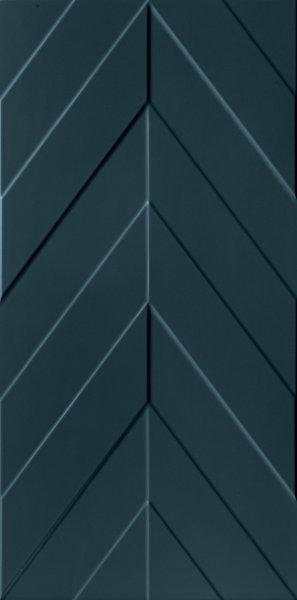 

Керамическая плитка Marca Corona 4D Chevron Deep Blue Matt Rett 40х80