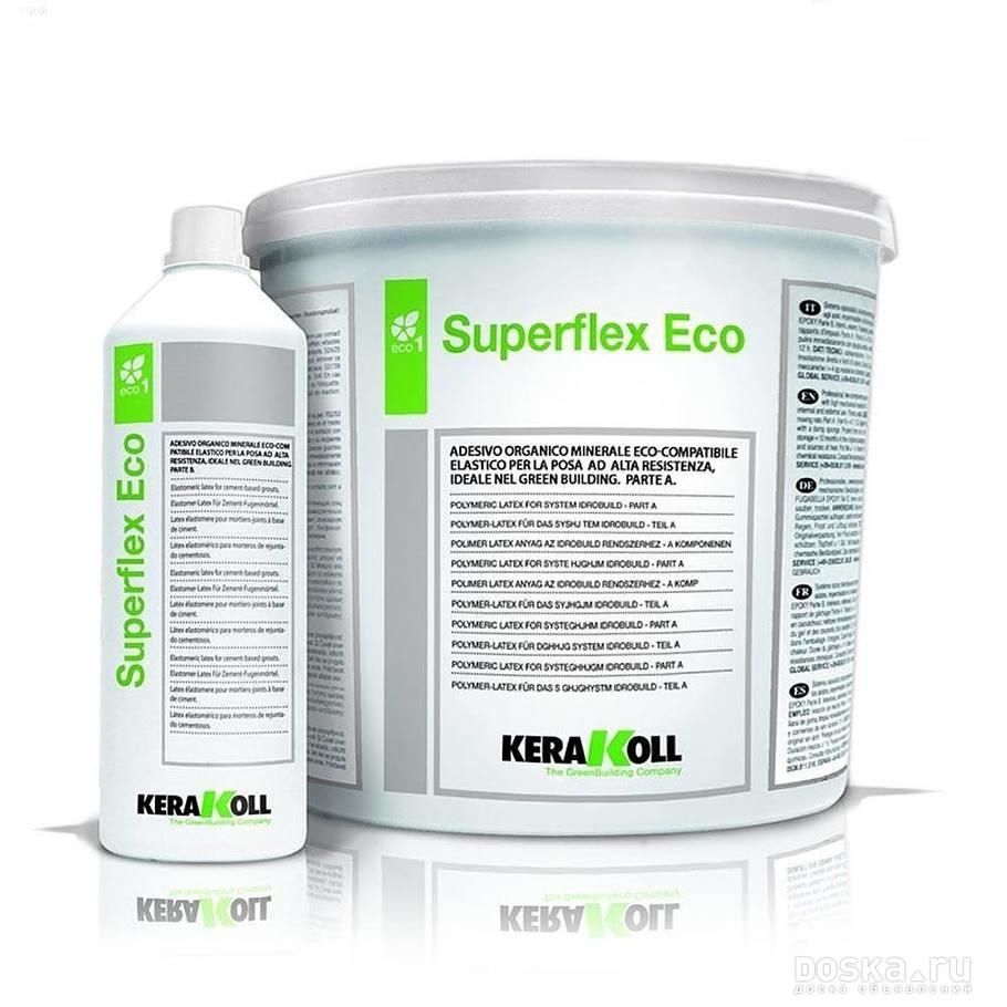

Клей Kerakoll эпоксидный Superflex Eco (Comp A+B) белый 8кг