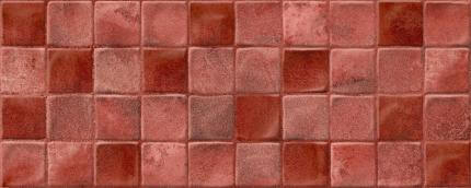 

Керамическая плитка Keros Mayolica Decorado Burdeos настенная 20x50
