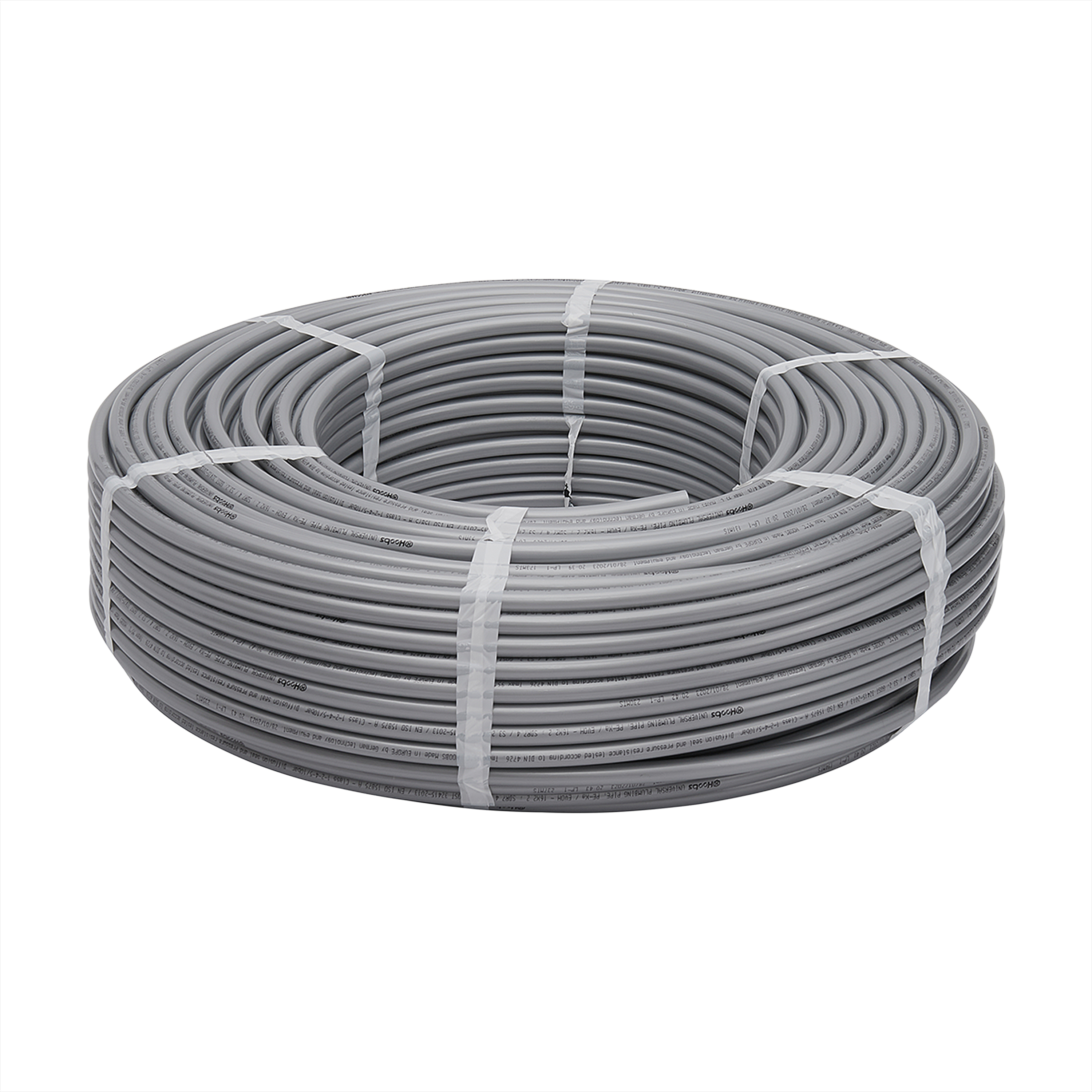 Труба Hoobs PE-Xa EVOH 16x2,2 серая отрезок \ 100м \