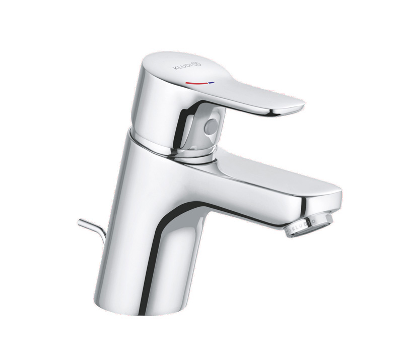 

Смеситель для раковины Kludi Pure&Easy с донным клапаном хром 372890565