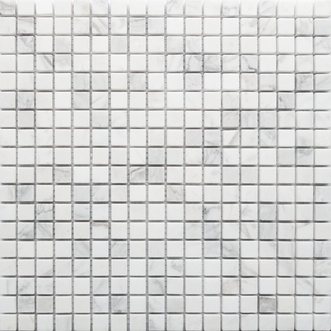 

Мозаика Caramelle Mosaic Pietrine 4mm Dolomiti Bianco Pol (1,5x1,5) 30,5x30,5