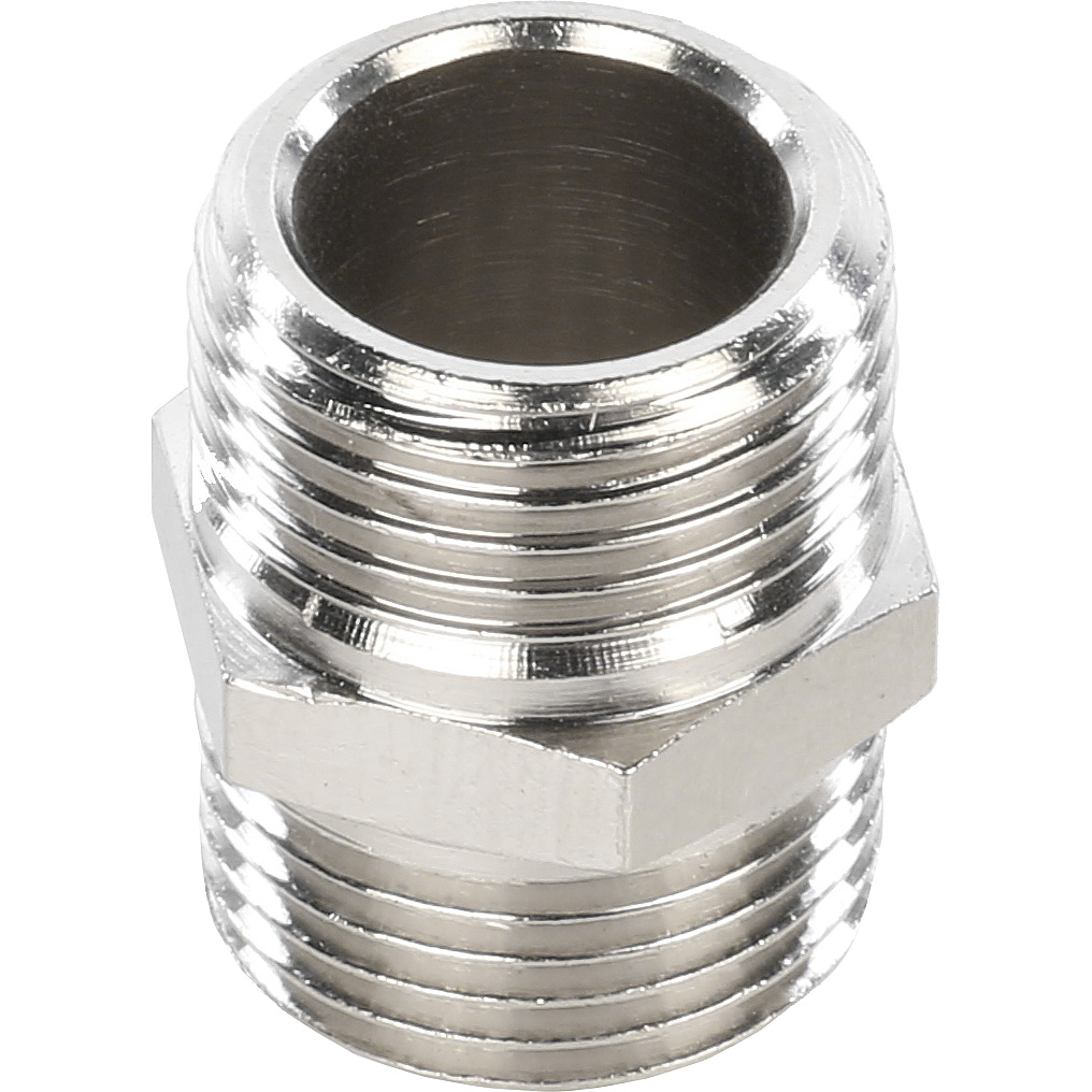 

STOUT Ниппель НН 3/8" никелированный