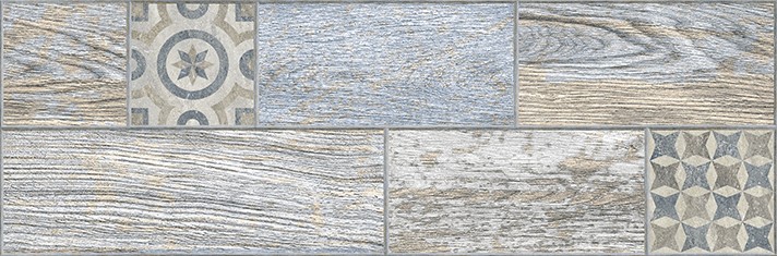 

Керамогранит Lb-Ceramics Индиго 3606-0028 декор голубой 19,9х60,3