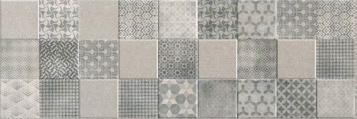 

Керамическая плитка DOM Ceramiche Concretus Grigio Dec 3D СП926 настенная 33х100