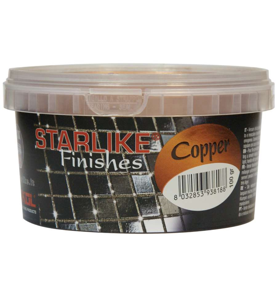 

Затирочная смесь (добавка) Litokol Starlike Copper (медная) 100г