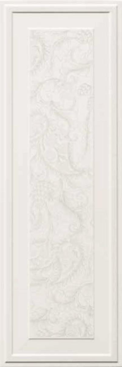 

Керамическая плитка Ascot New England EG3310BS Bianco Boiserie Sarah настенная 33,3х100