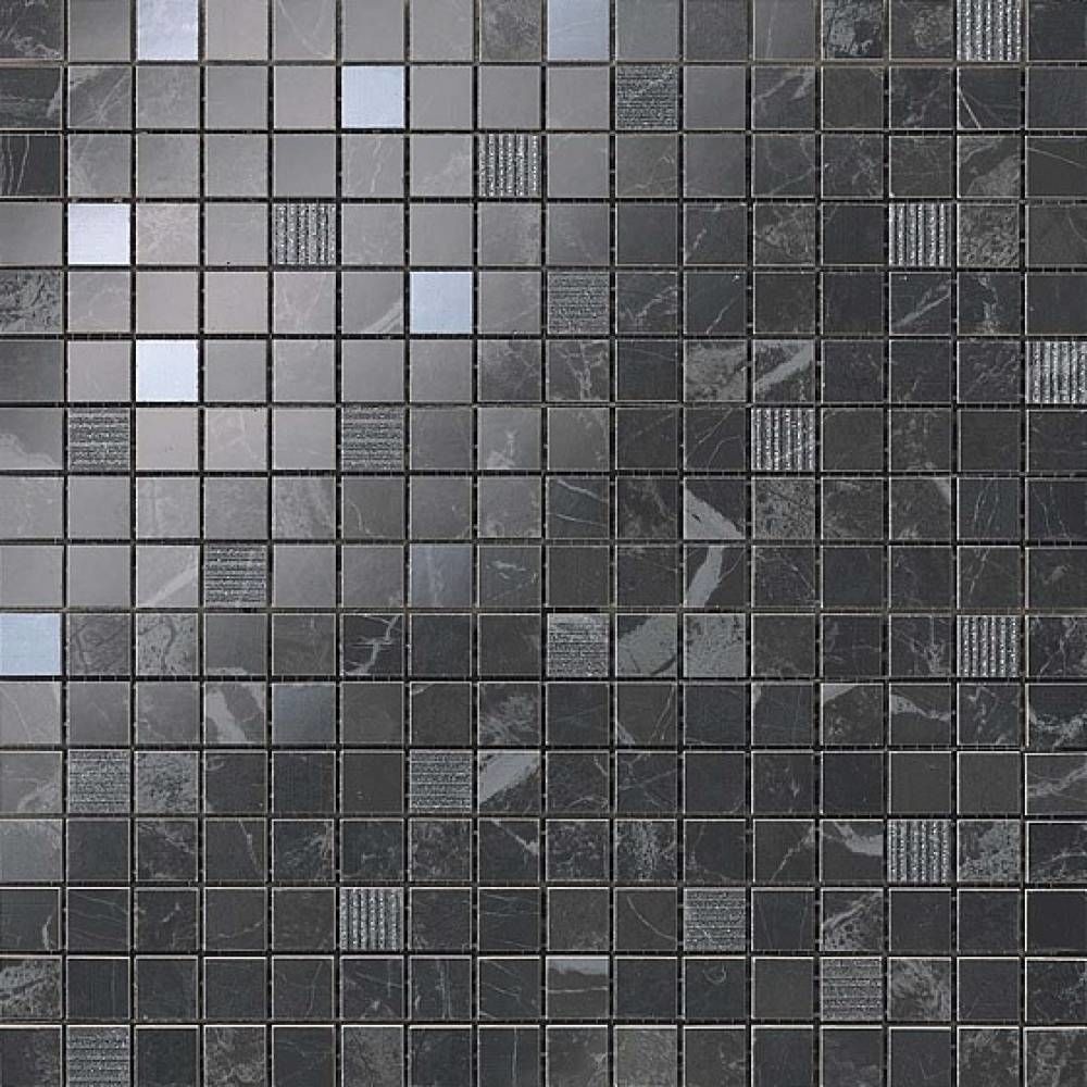 

Керамическая плитка Atlas Concorde Marvel Pro Noir S.Laurent Mosaic 9MVN мозаика 30,5x30,5