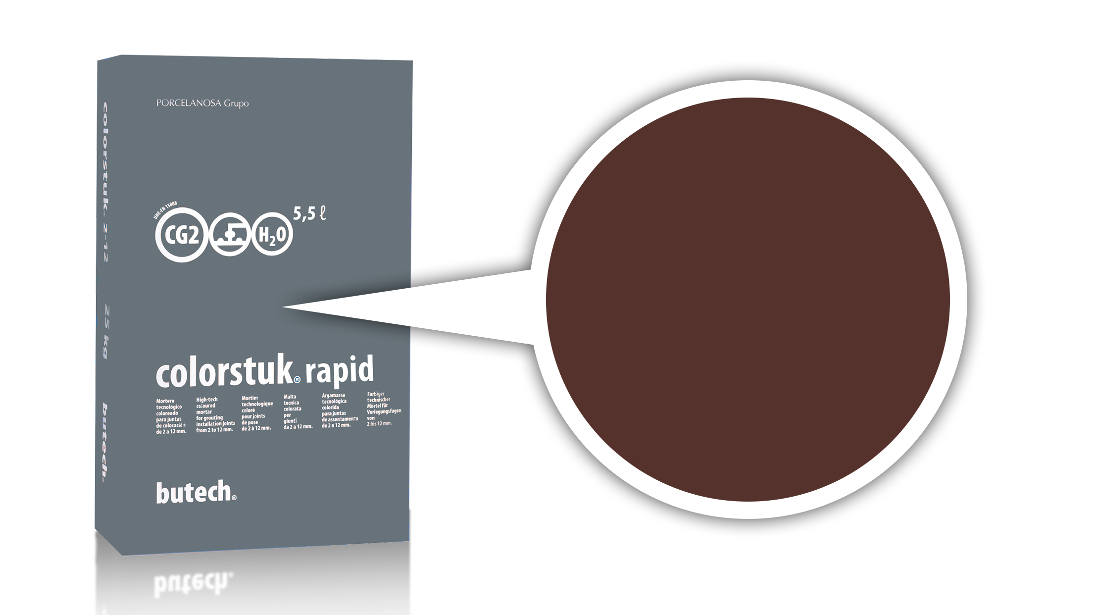 

Затирка Butech Colorstuk Rapid N Moka (5 кг)