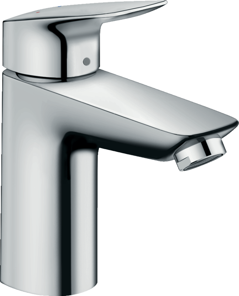 

Смеситель для раковины Hansgrohe Logis 100 со сливным клапаном 71107000