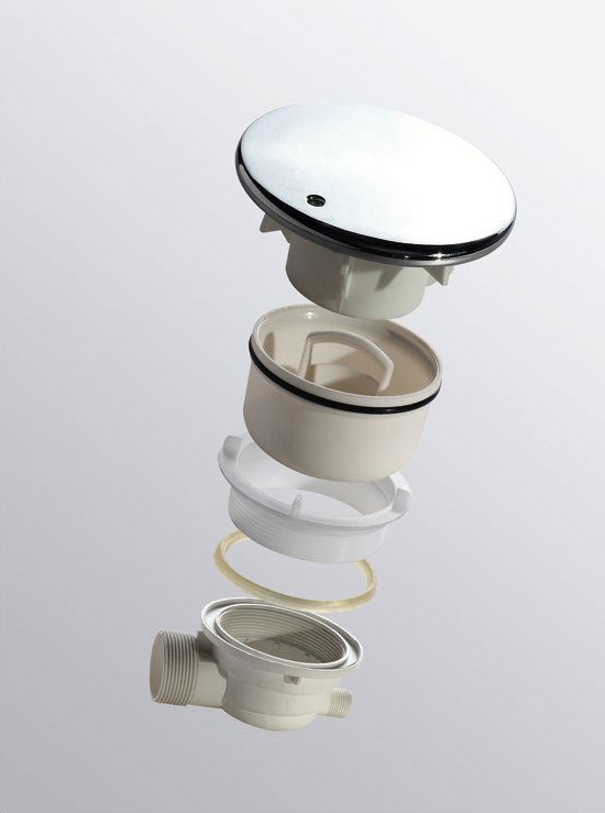 

Сифон для душевых поддонов RGW Velplex QYD-01-w белый 90 мм 18241101-03