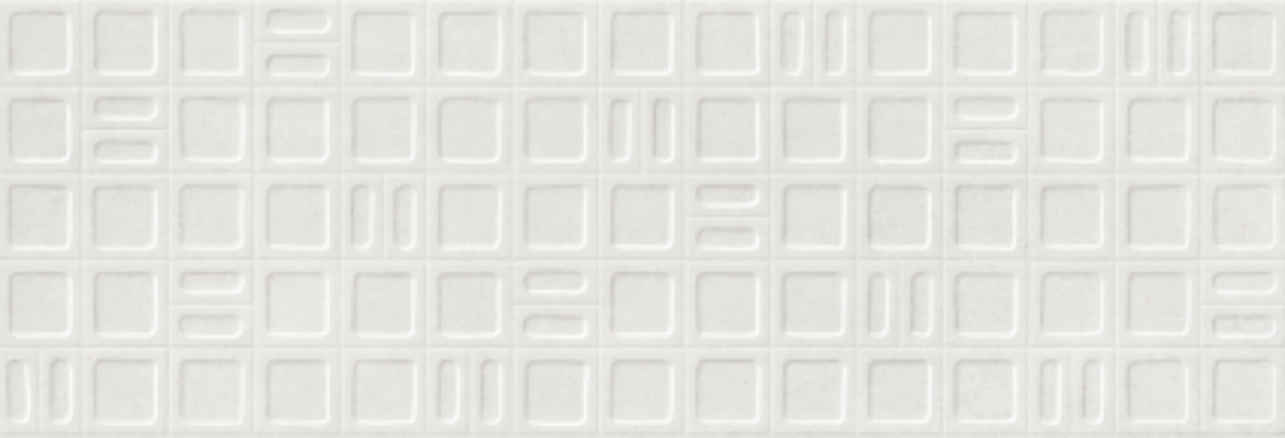 Керамическая плитка Argenta Gravel square white настенная 40x120