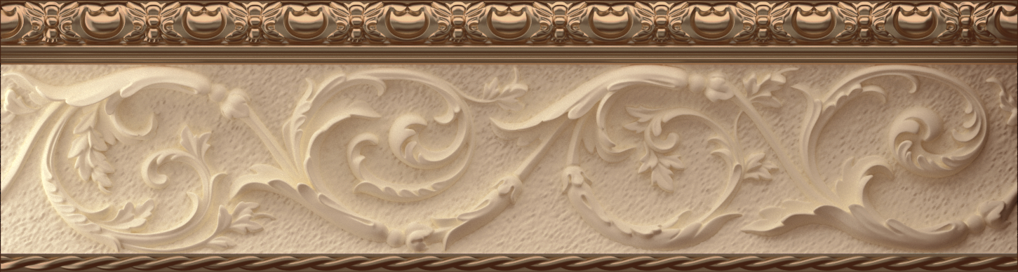 

Керамическая плитка Ecoceramic Shamana Cenefa бордюр 8х30