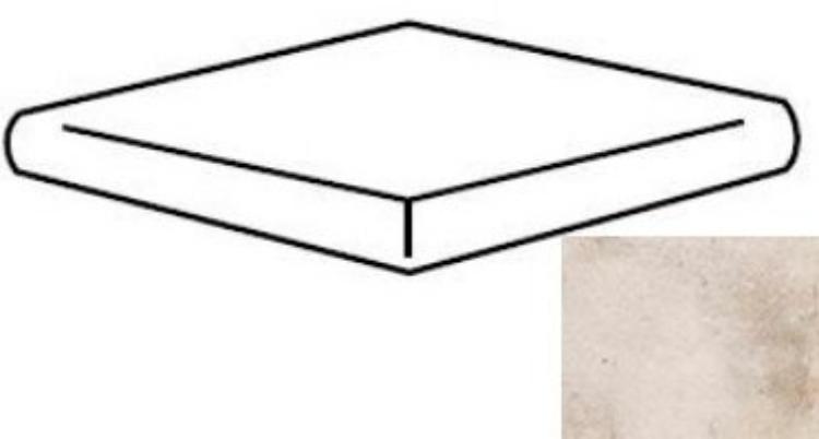 

Ступень Natucer Ang Peld Curvo Downtown угловая 33x33