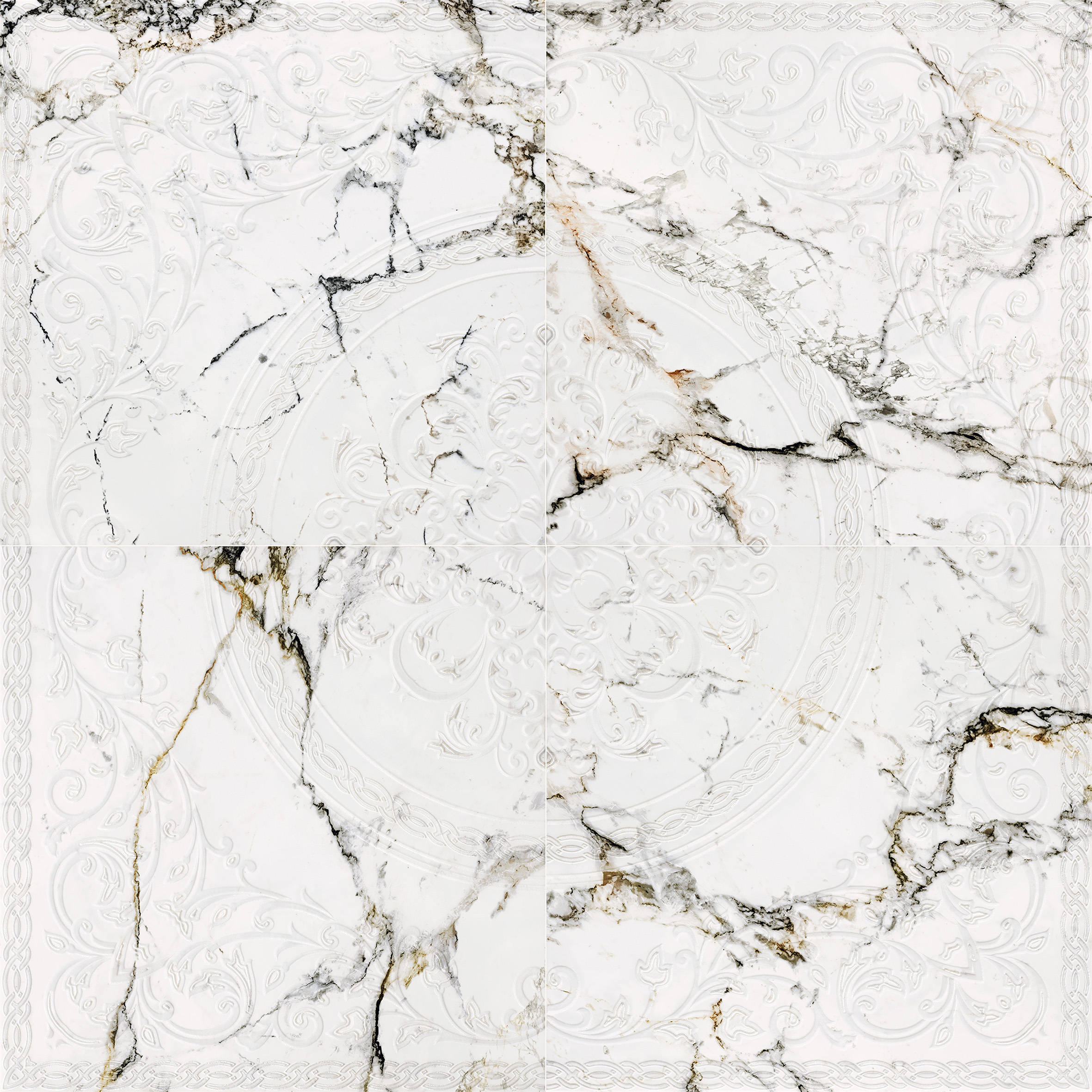 

Керамогранит Peronda Ros. Tucci Gold (20831) панно 120x120