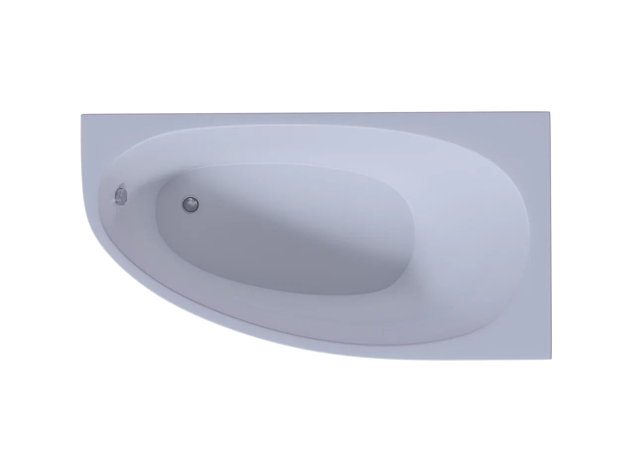 Акриловая ванна Aquatek Дива 1600х900 правая DIV160-0000002