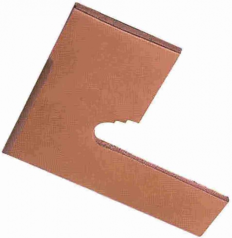 

Керамическая плитка Gresmanc Zanquin Fiorentino Rodamanto Izquierdo плинтус (левый) 28,8x27x8,6