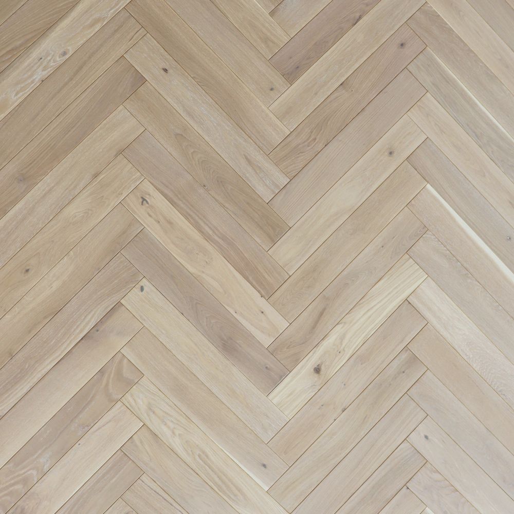 Паркетная доска Polarwood Herringbone Дуб Arctic