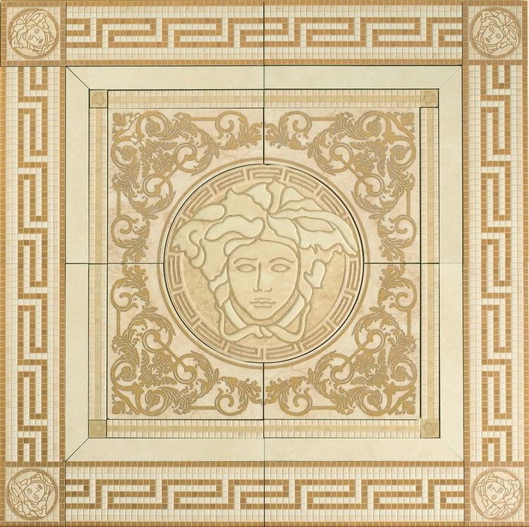 

Керамогранит Versace Vanitas 36330 Rosone Beige панно 120х120