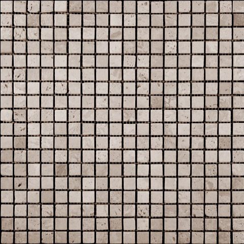 

Мозаика из травертина Natural Adriatica M090-15T (Travertine) (1,5х1,5) 30,5х30,5