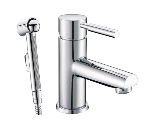 

Смеситель для раковины с гигиенической лейкой WasserKRAFT Main 4108