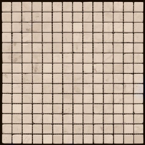 

Мраморная мозаика Natural Adriatica M030-20T (Crema Marfil Extra) (2х2) 30,5х30,5