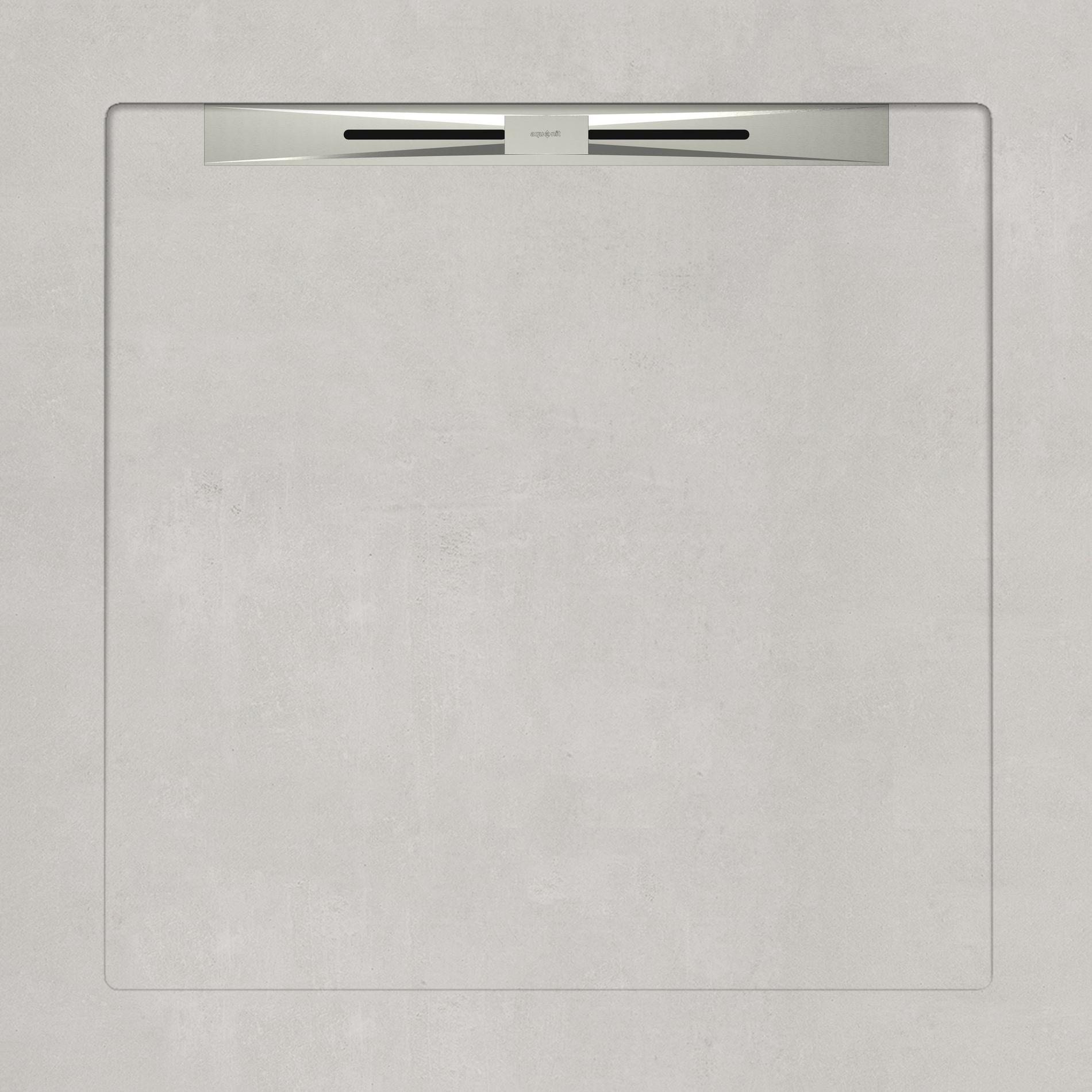 

Душевые поддоны Aquanit Beton White Slope Line 80x80