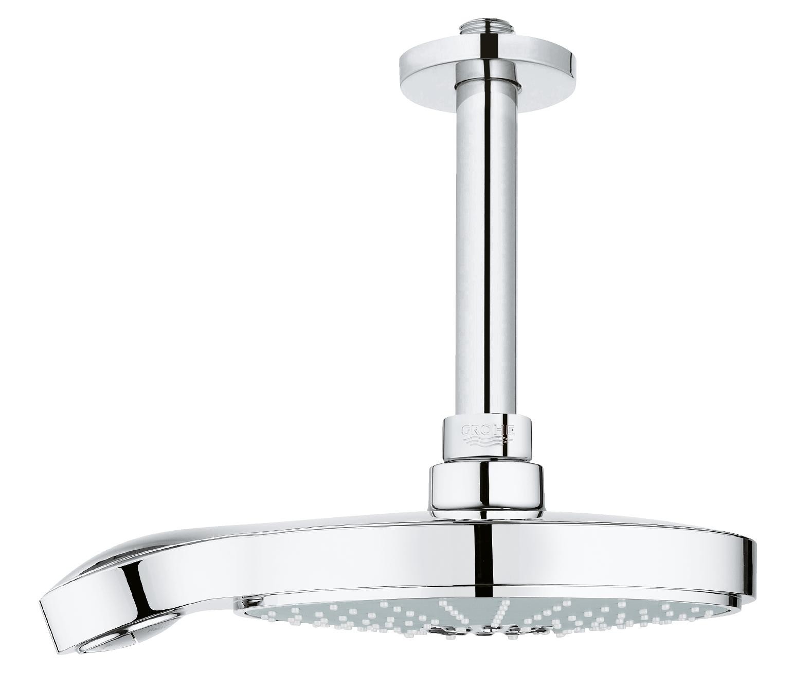 

Верхний душ с потолочным душевым кронштейном Grohe Power&Soul Cosmopolitan, 142 мм 26173000