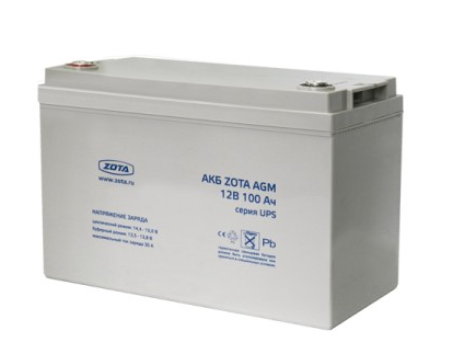 Источник бесперебойного питания АКБ ZOTA AGM 100-12