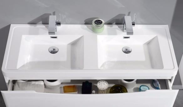 

Двойная раковина из искуственного мрамора BelBagno EA-1200-2-LVB