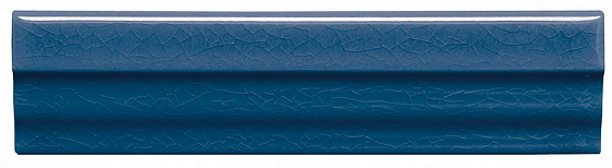 

Керамическая плитка Adex Modernista ADMO5224 Cornisa Clasica C/C Azul Oscuro бордюр 3,5x15