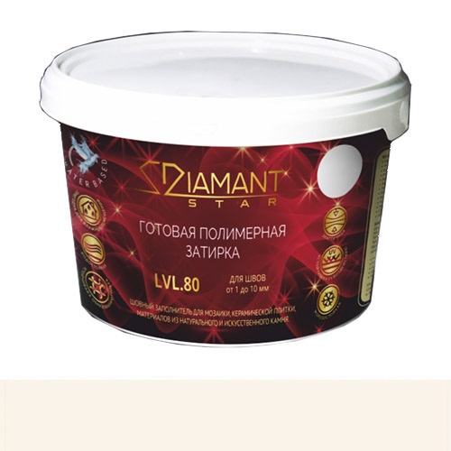 

Затирка Диамант полимерная Diamant Star 807 светло-бежевый (2 кг)