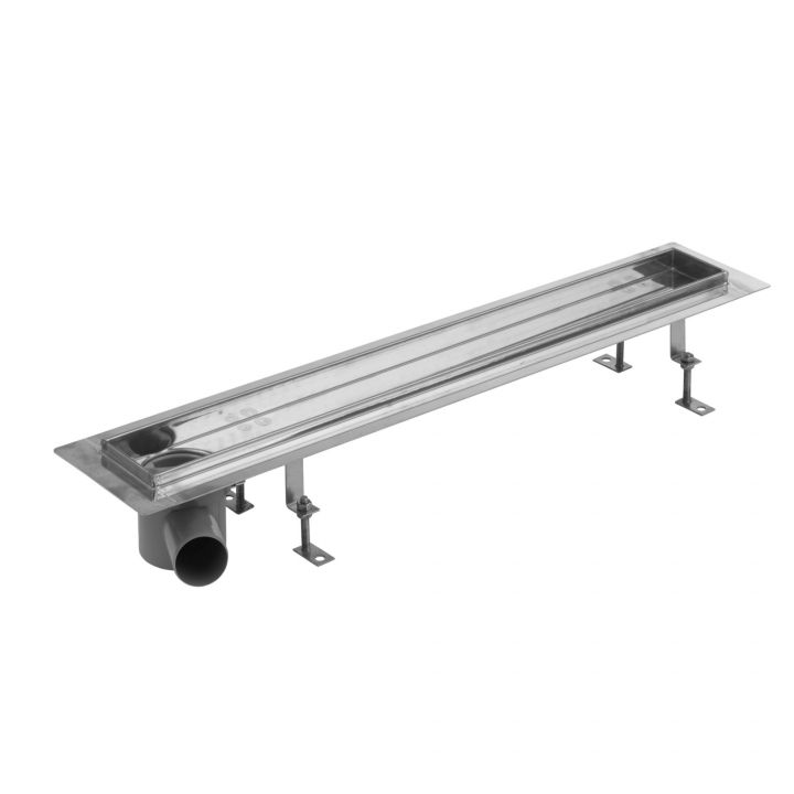 

Дренажный канал PlastBrno Klasik из нержавеющей стали 1000 мм SZK1000