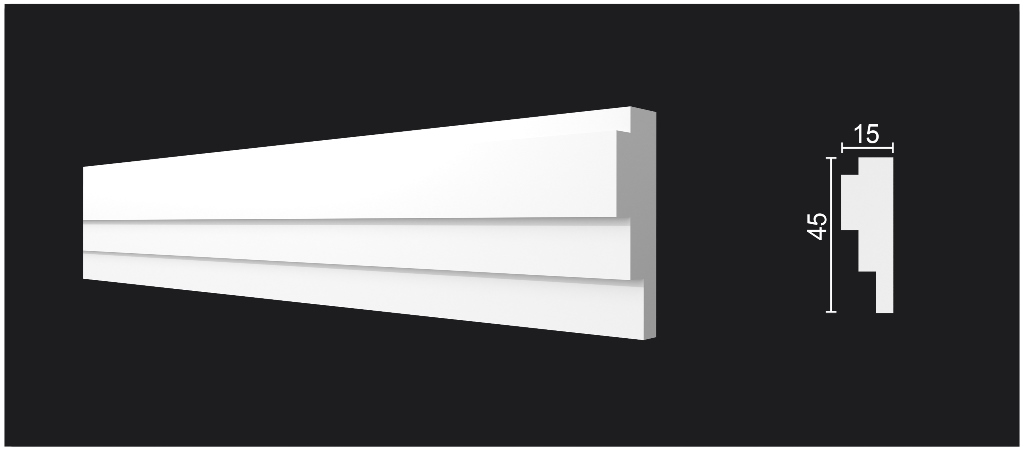 Молдинг Decor-Dizayn DD625